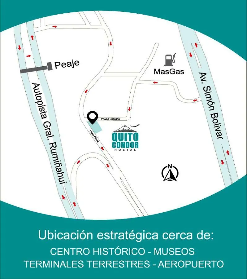 ** Vendégház Quito Condor Hostal Ecuador